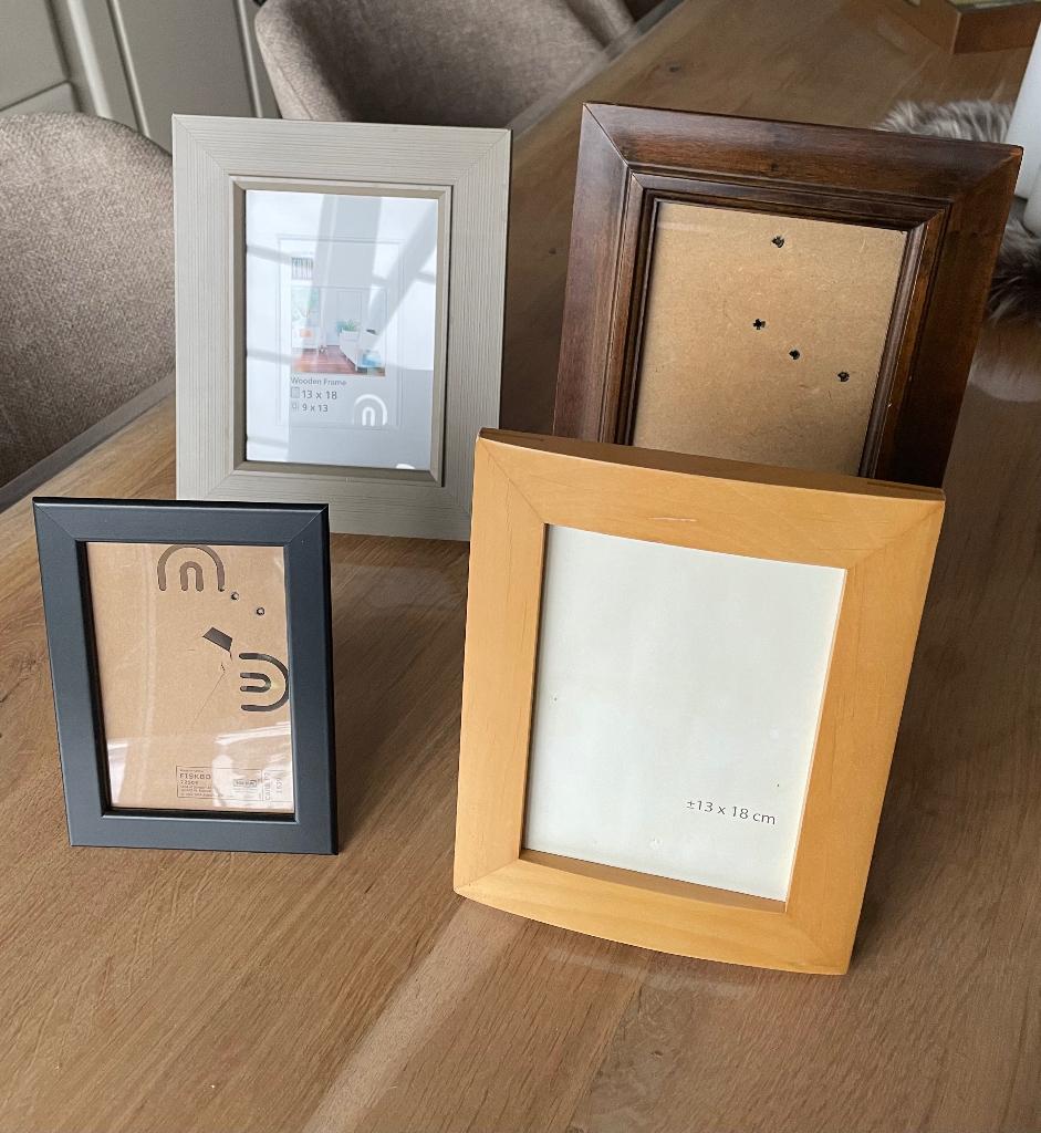 ️ Te koop: set van 4 fotokaders, Ophalen, Gebruikt