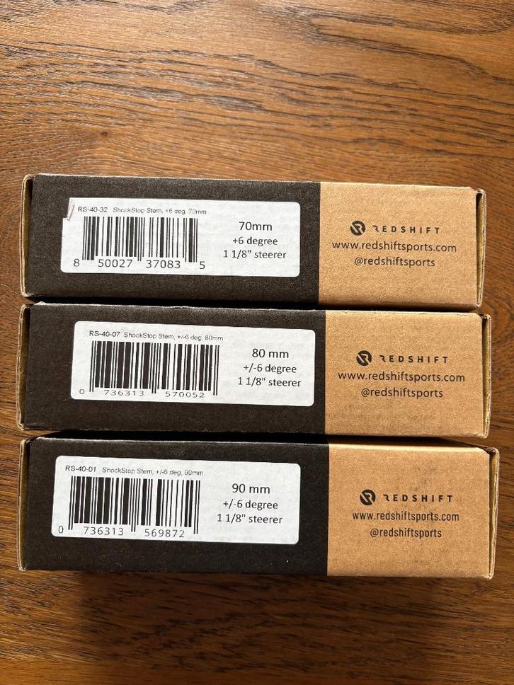 Potence Redshift ShockStop, Vélos & Vélomoteurs, Vélos Pièces, Neuf, Général, Enlèvement ou Envoi