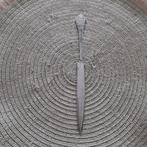 Vintage verzilverde briefopener Temse ., Enlèvement ou Envoi