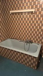 Retro badkuip, Ophalen, Gebruikt, Met bad