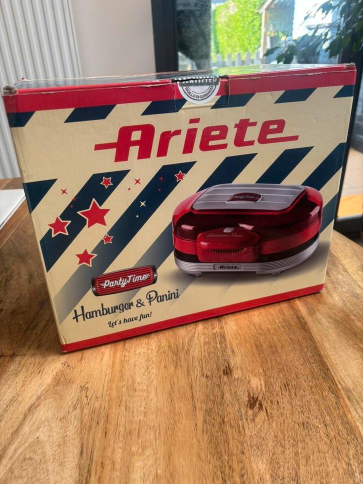Ariete Machine Hamburger grill, Electroménager, Grils de contact, Enlèvement