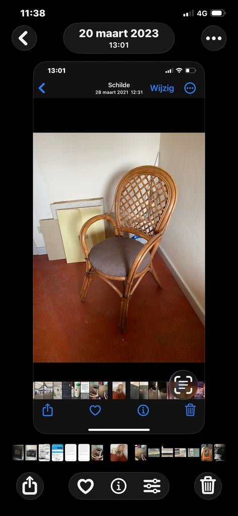 Canapé en rotin, Jardin & Terrasse, Enlèvement, Comme neuf, Rotin