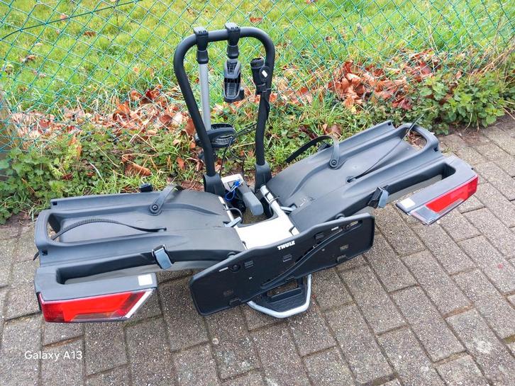 Thule easyfold XT2 933 60kg-2 elektrische fietsen Zo goed al, Auto diversen, Fietsendragers, Zo goed als nieuw, Trekhaakdrager