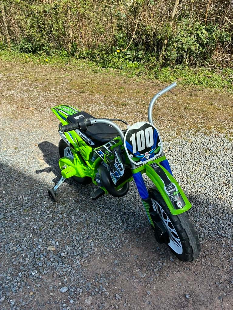 Moto électrique enfants, Enlèvement
