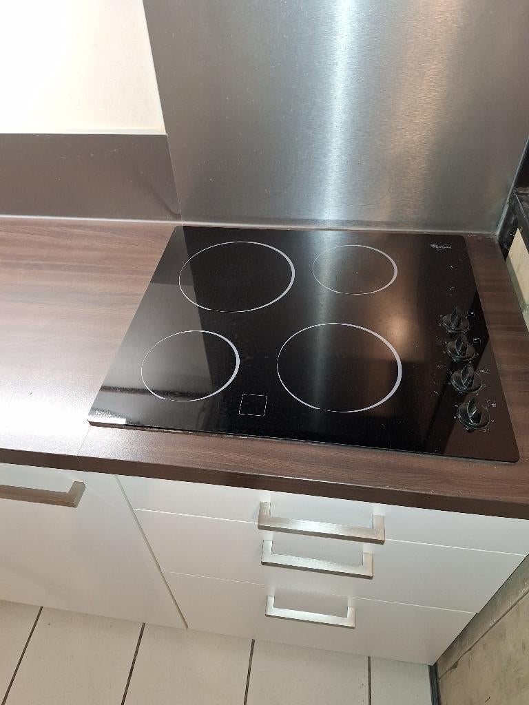 keramische kookplaat 51x58cm, Electroménager, Tables de cuisson, 4 zones de cuisson, Enlèvement, Utilisé, Encastré