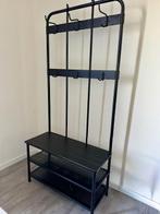 NIPÅSEN Kapstop en bank, Ophalen, Gebruikt, Metaal, Staande kapstok