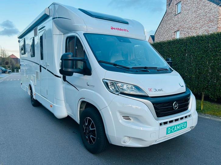 ‼️fiat dethleffs‼️ twinbed‼️hefbed ‼️10/2023‼️, Caravans en Kamperen, Mobilhomes, Bedrijf, tot en met 5, Half-integraal, Dethleffs