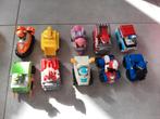 Paw Patrol auto's (waarvan 1 groter) en bus, Kinderen en Baby's, Ophalen, Gebruikt