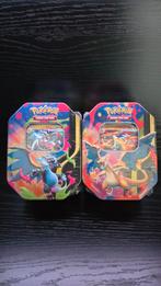 Pokémon Mega Charizard X & Y Tins (2 stuks), Ophalen of Verzenden