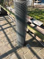 Kippen draad  rond nog 20 m B 1 m, Tuin en Terras, Gaas en Draad, Ophalen, Zo goed als nieuw, Draad
