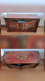 Superbe meuble Tibétain en rouge pour rangement, Moins de 50 cm, 50 à 100 cm, Comme neuf, Enlèvement