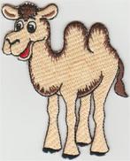 Kameel stoffen opstrijk patch embleem, Verzenden, Nieuw