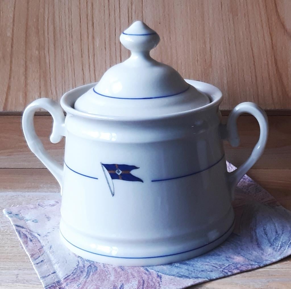 SCHEEPVAART MOOI GROOT SUIKER POTJE CMB Cie MARITIME BELGE, Ophalen of Verzenden