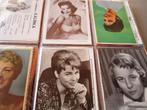 postkaarten en foto's v filmsterren en zangers graag 20€, Verzamelen, Muziek, Artiesten en Beroemdheden, Ophalen, Gebruikt, Gesigneerd