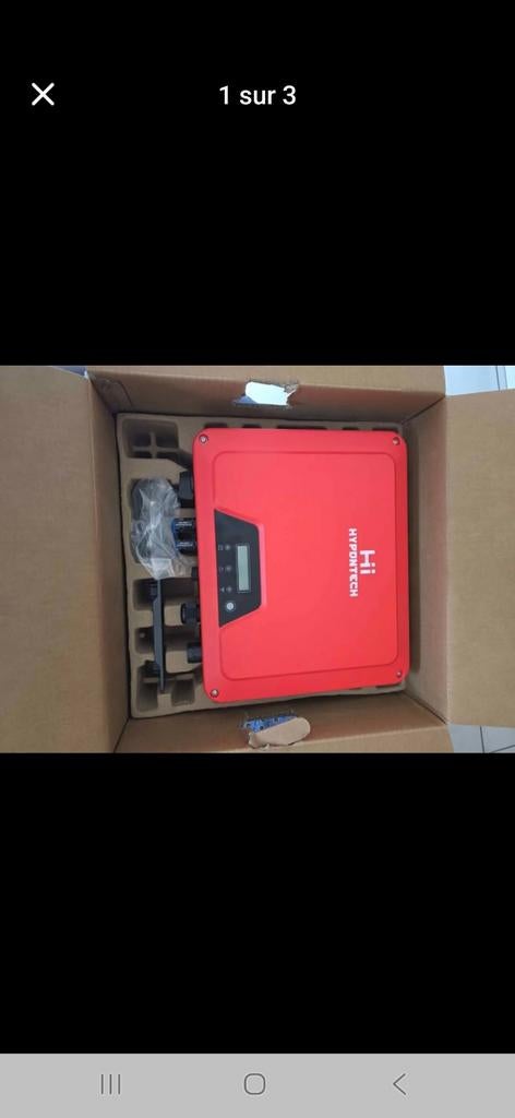 Onduleur Hypontech 3000DDL neuf hybride, Enlèvement