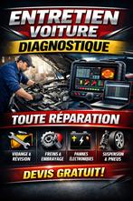 Diagnostic voiture✅ (Solution fap egr adblue), Service 24h/24, Apk-keuring