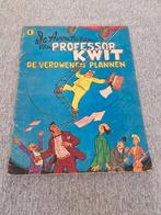 Professor Kwit "de verdwenen plannen" (1969), Eén stripboek, Ophalen of Verzenden, Gelezen