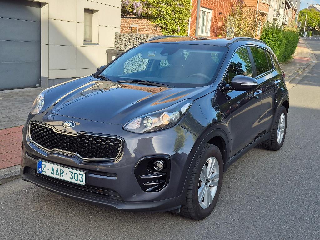 KIA SPORTAGE 1.6 ESSENCE. 2017. NAVI. 8750 EUROS, Autos, Cuir, Argent ou Gris, Achat, Euro 6