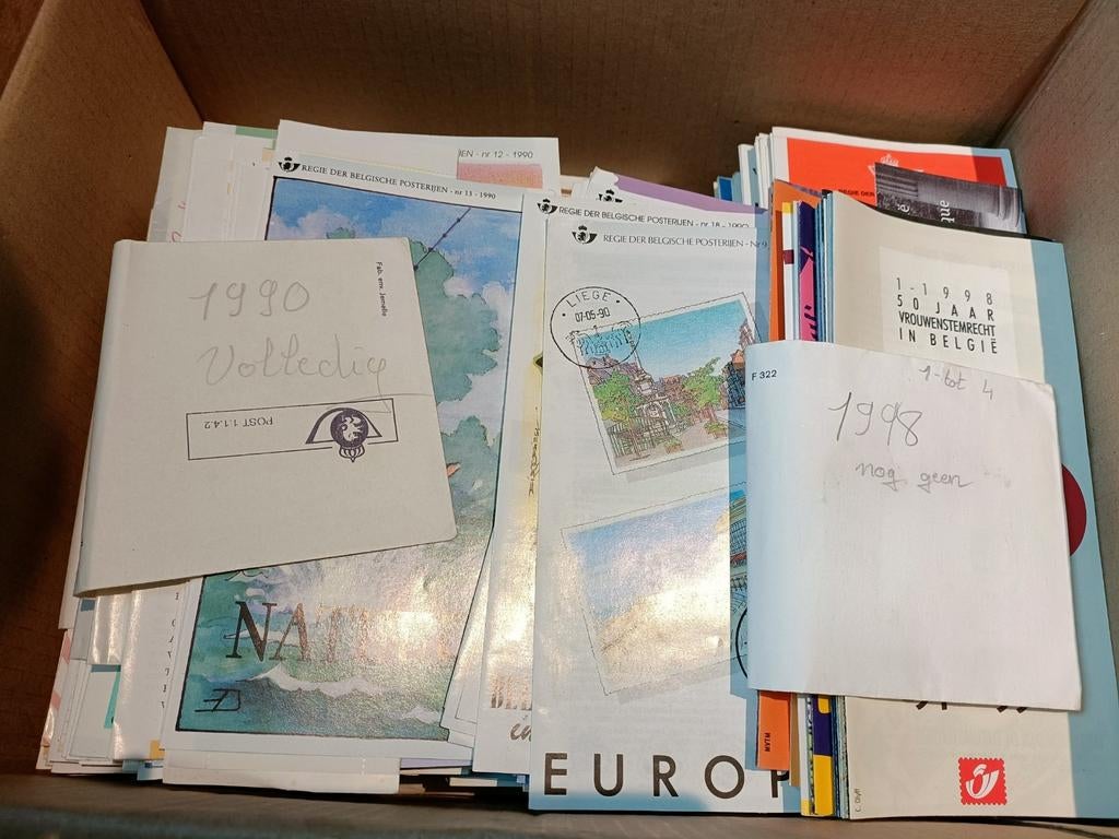 Postzegels België Postfris 1971-2002, Ophalen, Postfris