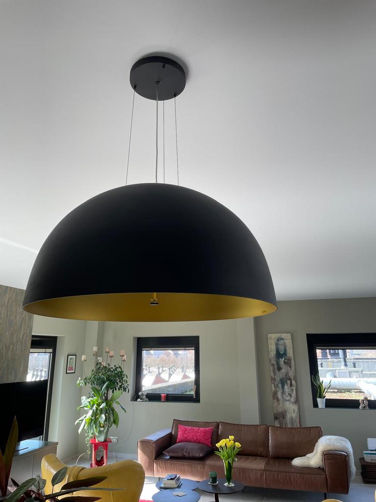 Grote, stijlvolle plafondlampen, Ophalen, Zo goed als nieuw