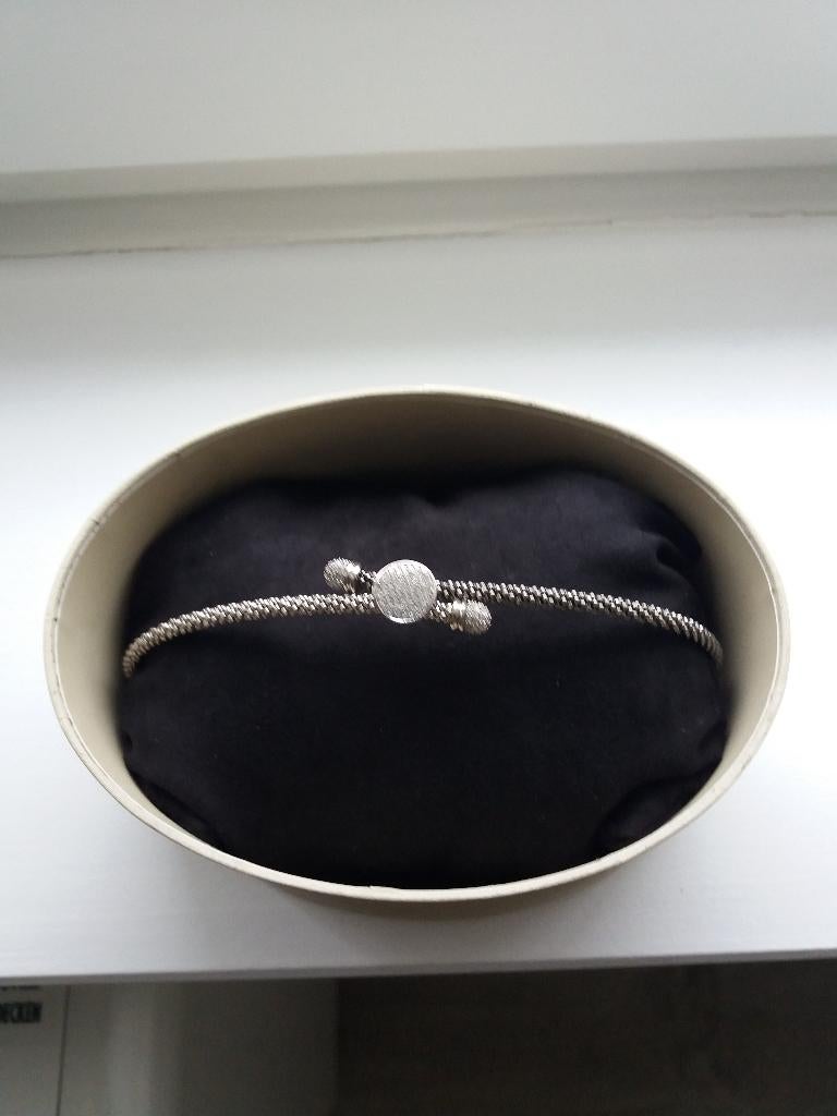 RING EN ARMBAND IN ZILVER, Bijoux, Sacs & Beauté, Bracelets, Enlèvement, Neuf, Argent, Argent