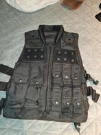 Gilet airsoft, Enlèvement, Porté, Autres tailles, Noir