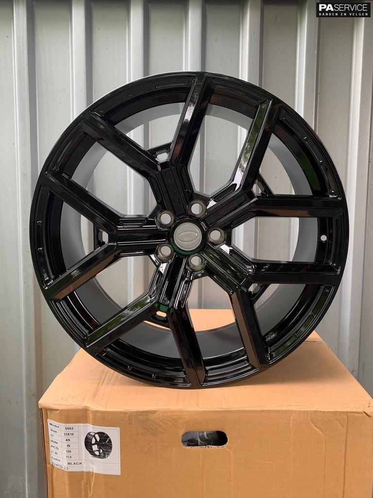 Nieuwe 23 inch Gloss Black Land Rover Defender Velgen, Auto-onderdelen, -, -, Banden en Velgen, Nieuw