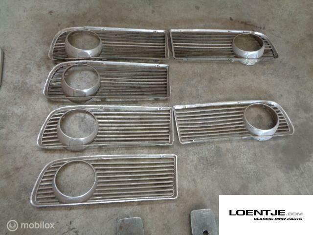 Grill delen nieren BMW neue klasse 1500 1600 1800 2000, Auto-onderdelen, Carrosserie, Gebruikt, Ophalen of Verzenden, BMW, BMW