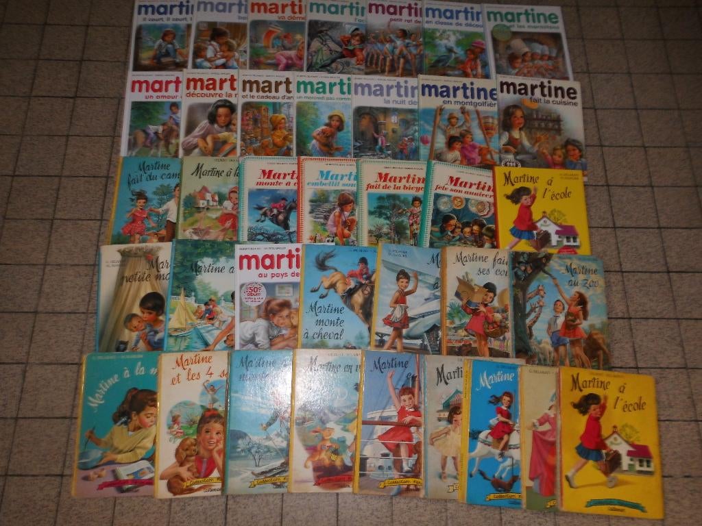 gros lot 37 bd collection MARTINE en EO e.o. et autres, Enlèvement ou Envoi