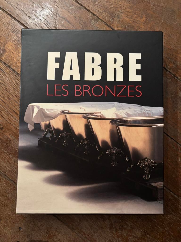 Jan Fabre Les Bronzes - Galerie Pieters, Livres, Biographies, Comme neuf, Art et Culture, Enlèvement ou Envoi