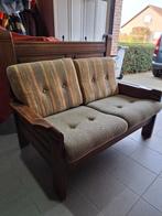 massief eiken tweezit  laatste kans 25 euro, Antiek en Kunst, Ophalen