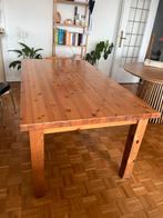 Table en bois, massif vintage, Maison & Meubles, Tables | Tables à manger, 150 à 200 cm, Cinq personnes ou plus, Vintage, 100 à 150 cm