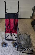 Poussette canne avec protection pluie, Enlèvement, Comme neuf, Autres marques, Protection de pluie