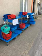 31 chariot de nettoyage  ECOLAB  ------   a Bxl, Doe-het-zelf en Bouw, Reinigingsmachines, Ophalen, Zo goed als nieuw, Overige typen
