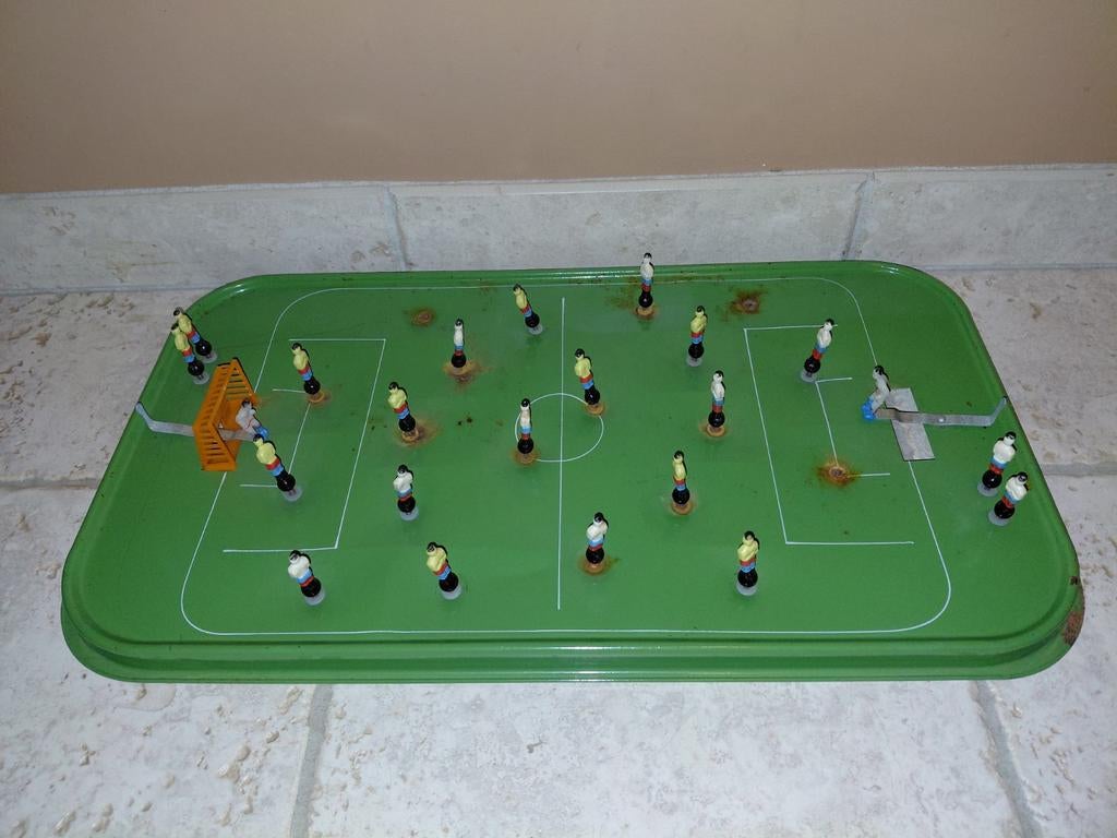Vintage voetbalspel, Ophalen