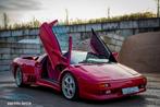 Lamborghini Diablo VT Roadster L144 5.7 V12 4WD ROSSO TARGA, Auto's, Euro 2, Lederen bekleding, 390 kW, https://public.car-pass.be/vhr/e8fe5276-35bb-4f5f-b728-49468cd66309