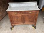 Vintage commode met marmeren blad, Ophalen
