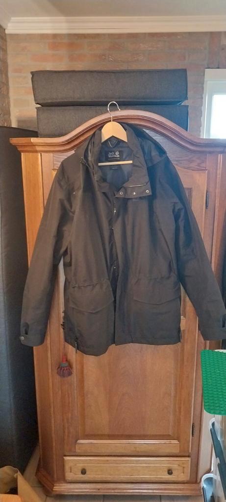 Zwarte waterdichte jas Jack Wolfskin XXL, Kleding | Heren, Jassen | Zomer, Ophalen