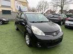 Nissan Note 1.4i AcentaGPSBLEUTOOTH12M GARANTIE, Auto's, Stof, Zwart, 65 kW, 1546 kg