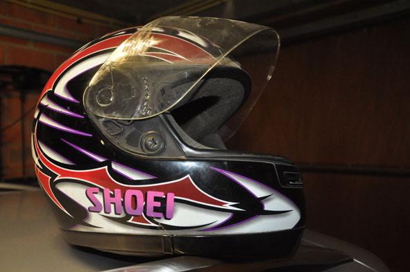 Casque moto de marque Shoei, Motos, Seconde main, Casque intégral, Enlèvement, S