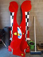 Racewagen Kinderbed+Lattenbodem+Nachtkastje+bodemplanken, Ophalen, Lattenbodem