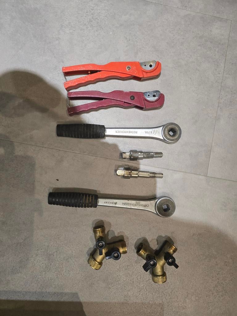 Gereedschap voor chauffage, Ophalen of Verzenden