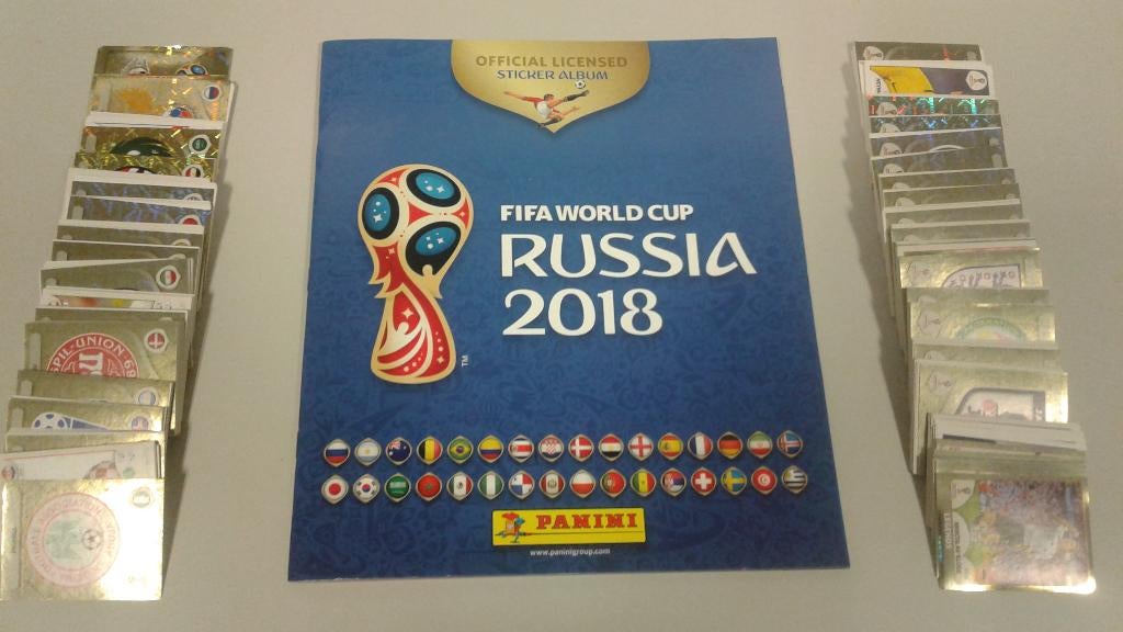 panini stickers WK Rusland 2018, Enlèvement ou Envoi, Neuf, Autocollants et Photos