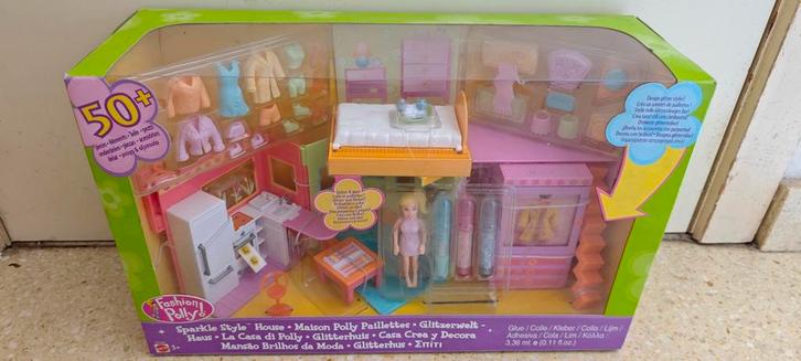 Polly Pocket / Fashion Polly huis – nieuw in doos – 50+ acce, Kinderen en Baby's, Speelgoed | My Little Pony, Ophalen