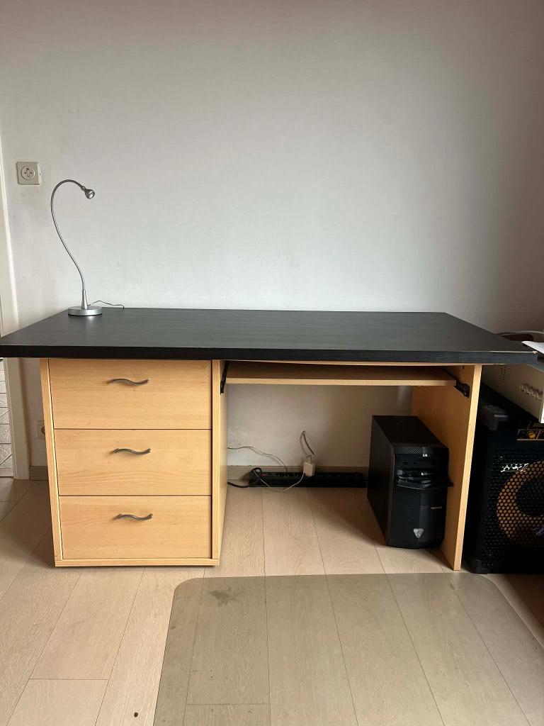 Bureau, Ophalen, Gebruikt, Bureau-kast combinatie