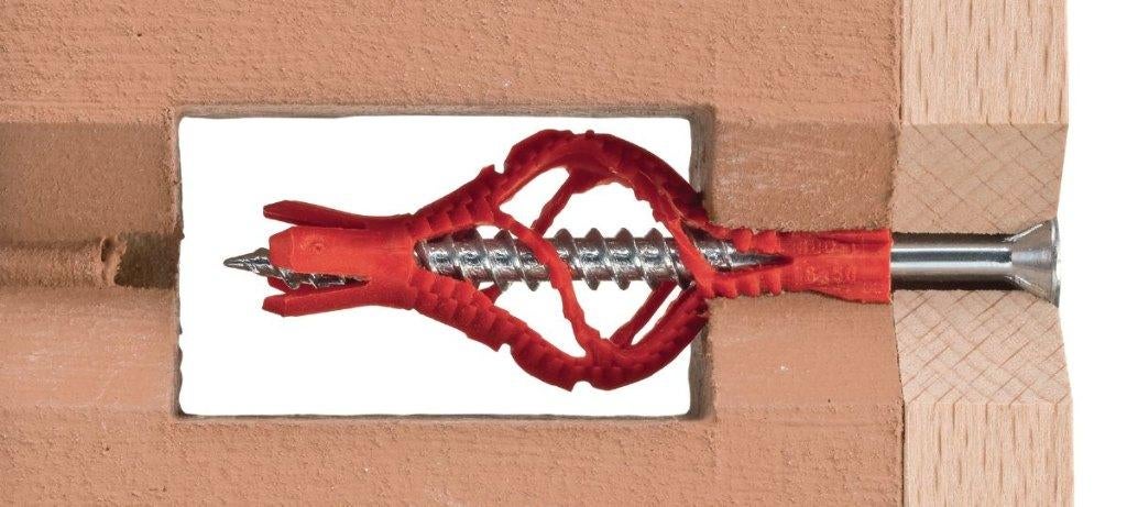 Sachet de 100 prises HILTI HUD-1 12x60, Bricolage & Construction, Quincaillerie & Fixations, Enlèvement ou Envoi, Neuf, Chevilles