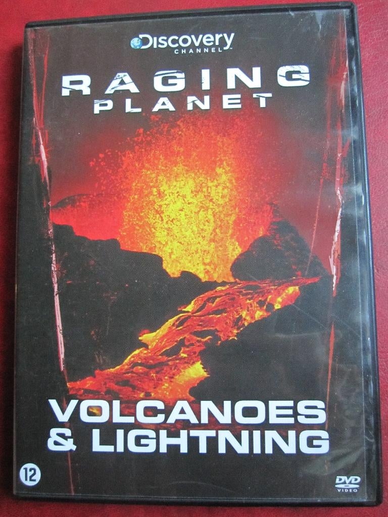 Raging Planet Volcanoes & Lightning, Cd's en Dvd's, Dvd's | Documentaire en Educatief, Zo goed als nieuw, Natuur, Vanaf 12 jaar