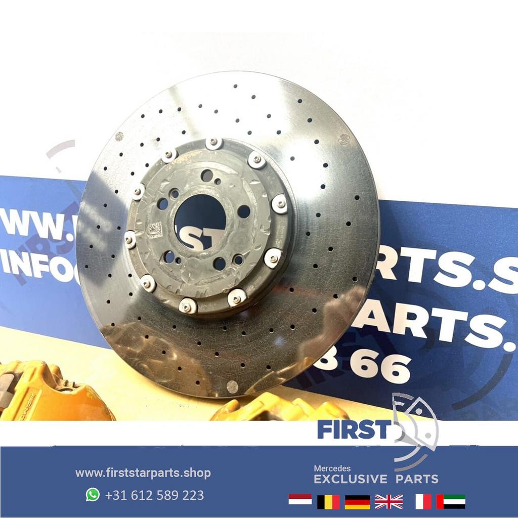 CARBON CERAMIC BRAKE DISC KERAMISCHE REM SCHIJF A2314211512, Gebruikt, -, Ophalen of Verzenden, -