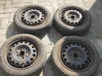 4 velgen met  banden 4x108 Citroën 155/65/r14 75T ET39, Auto diversen, Wieldoppen, Ophalen, Gebruikt
