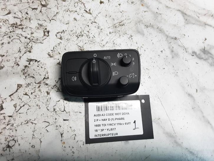 COMMUTATEUR Audi A3 (8V1 / 8VK) (8V0941531AM), Autos : Pièces & Accessoires, Tableau de bord & Interrupteurs, Audi, Utilisé